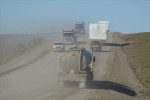 Dusty road...